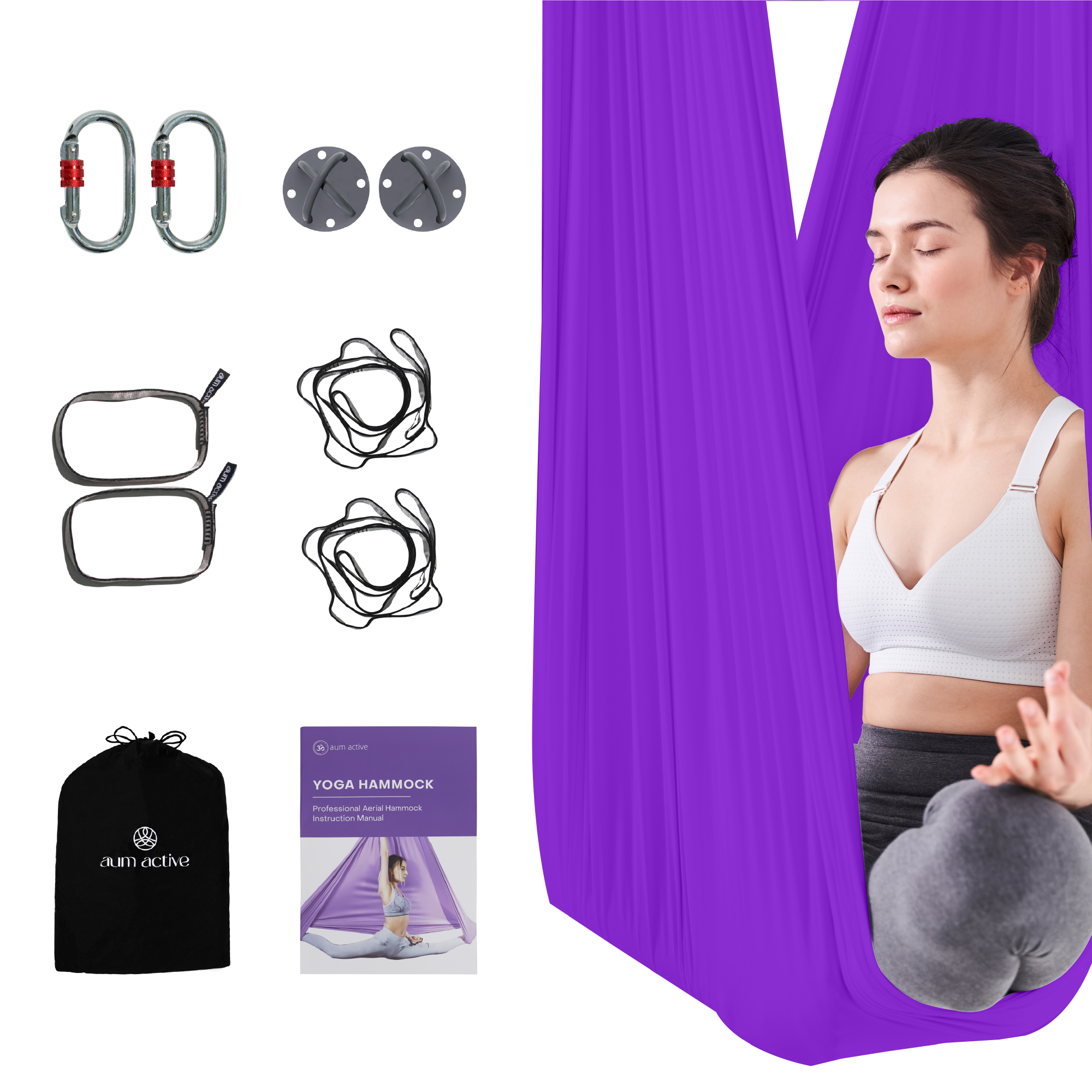 Aerial Yoga Hammock Kit – Aum Active
