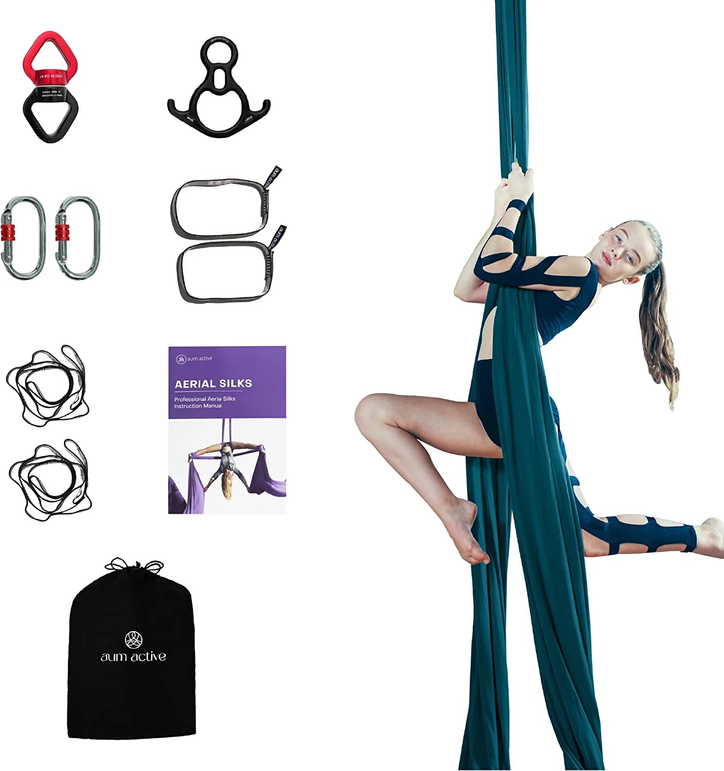 Aerial Silks Set 11 Yards Aum Active